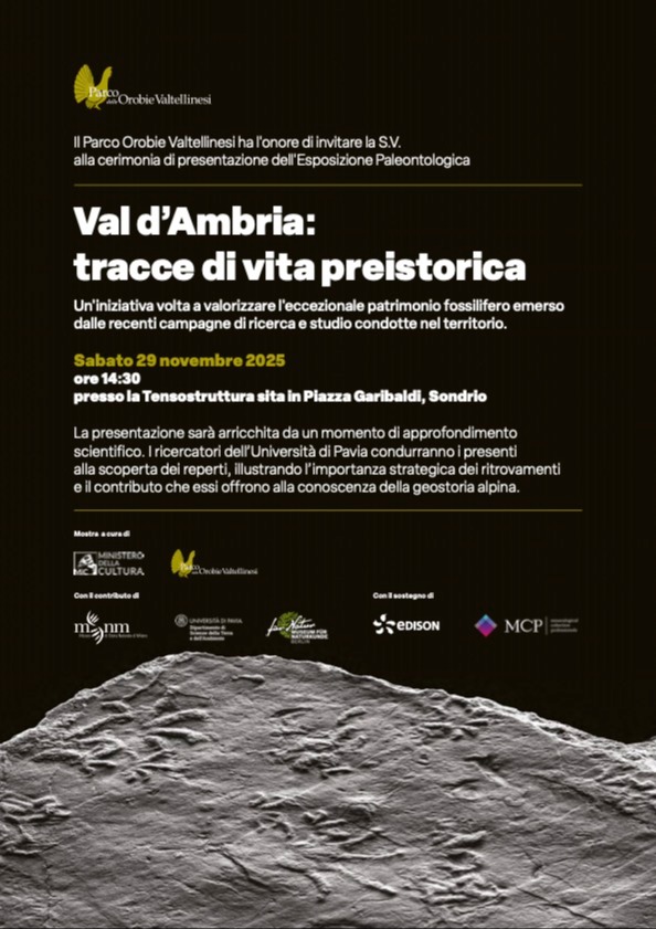 Immagine Evento Val d'Ambria tracce di vita preistorica | Calendario Valtellinese
