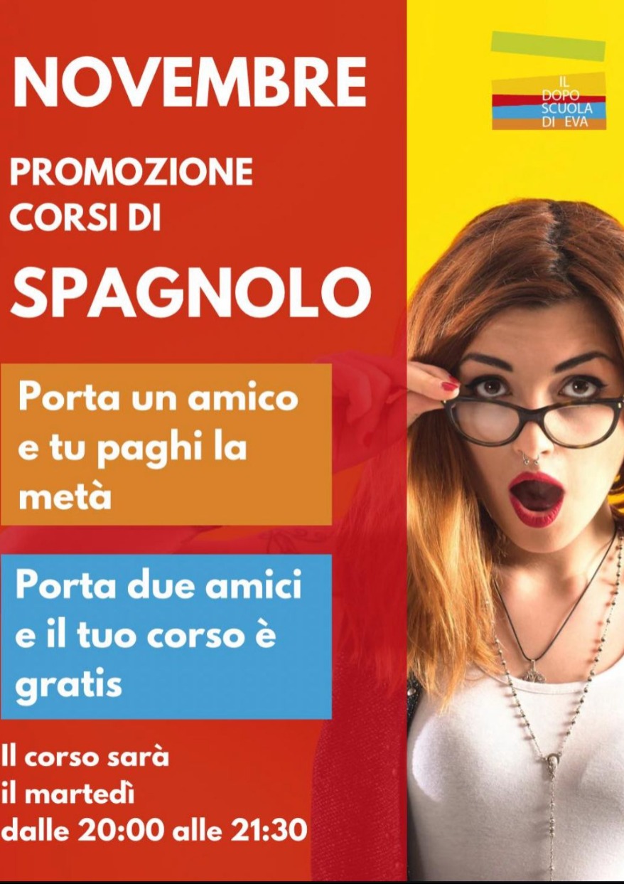 Immagine Evento Promozione corsi di Spagnolo | Calendario Valtellinese