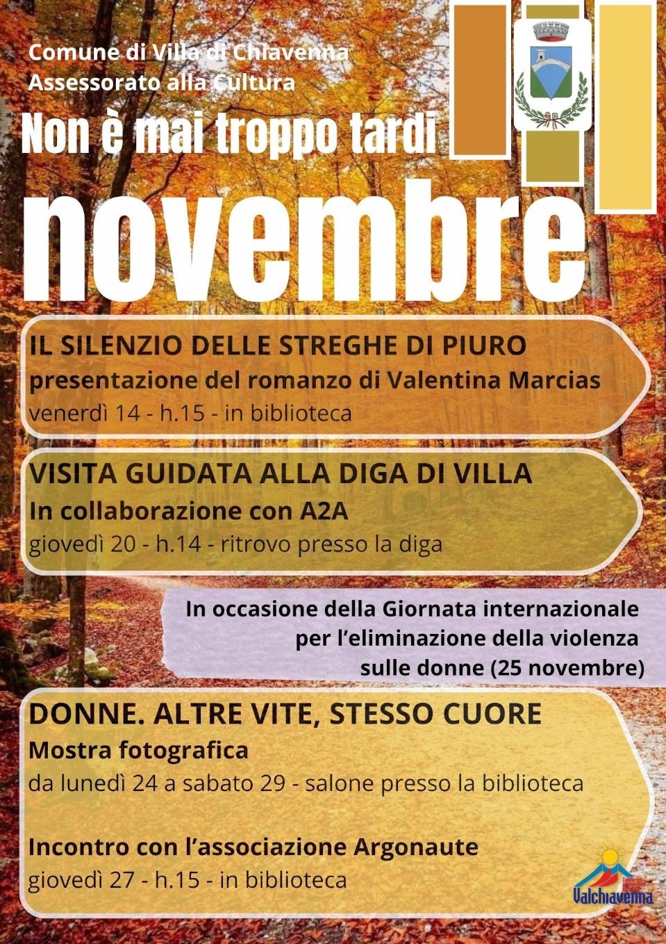 Immagine Evento Non è mai troppo tardi | Calendario Valtellinese