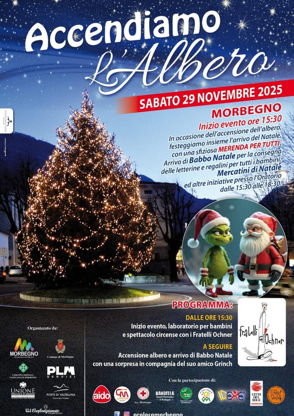 Immagine Evento Accendiamo l'albero | Calendario Valtellinese