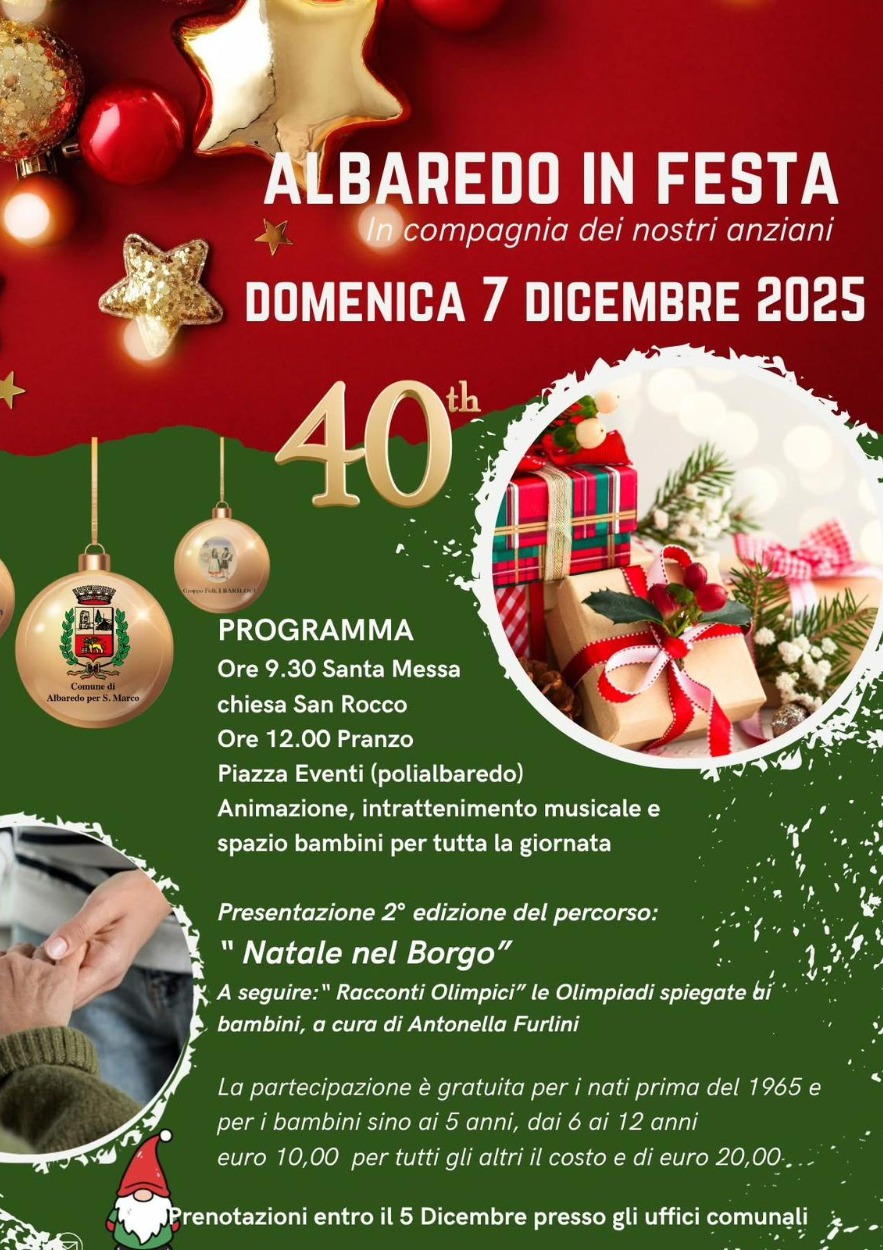 Immagine Evento Albaredo in festa | Calendario Valtellinese