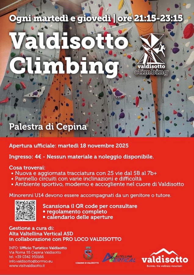 Immagine Evento Valdisotto Climbing | Calendario Valtellinese