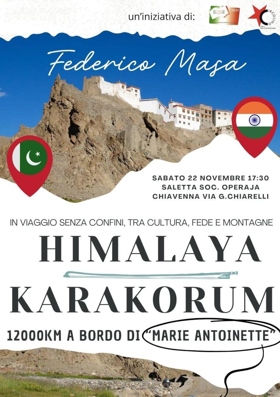 Immagine Evento Himalaya e Karakorum | Calendario Valtellinese