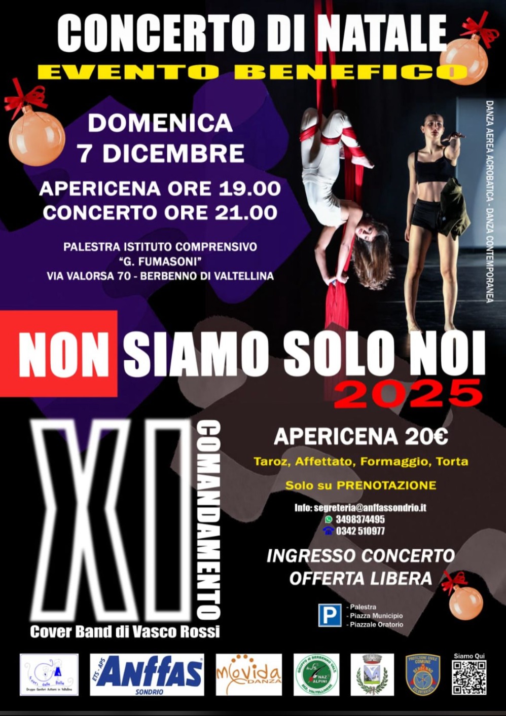 Immagine Evento Concerto di Natale Non siamo solo noi | Calendario Valtellinese