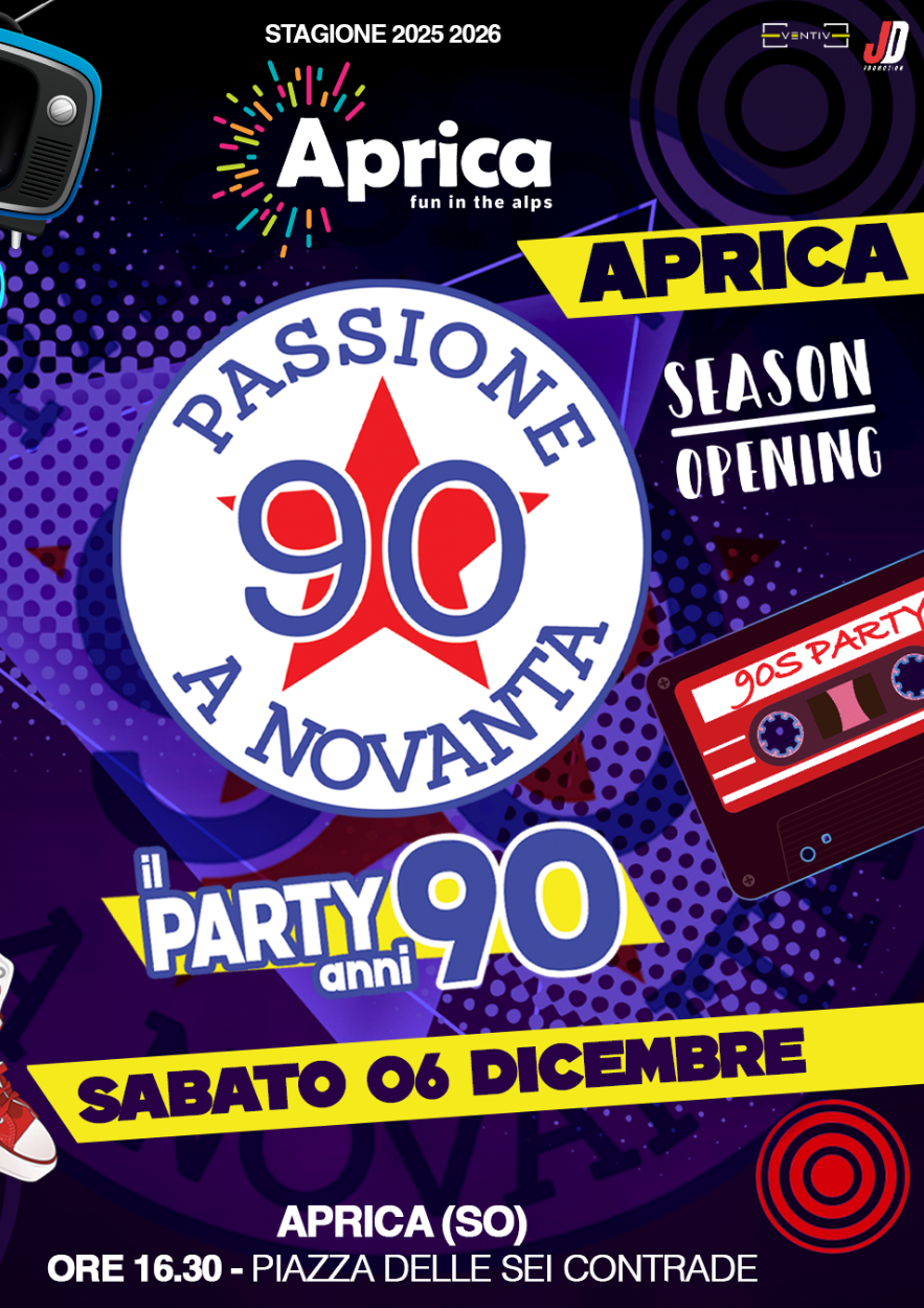 Immagine Evento Season Opening Aprica | Calendario Valtellinese
