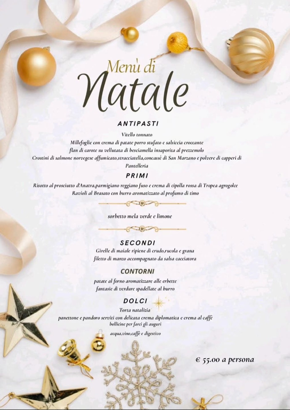 Immagine Evento Menù di Natale 2025 all'Agriturismo Miarescia | Calendario Valtellinese