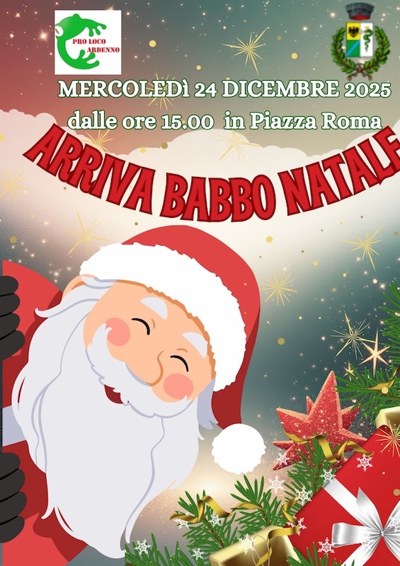 Immagine Evento Arriva Babbo Natale | Calendario Valtellinese