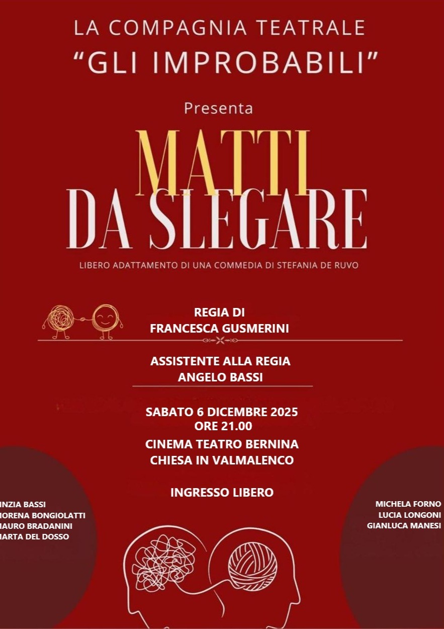 Immagine Evento Matti da slegare | Calendario Valtellinese