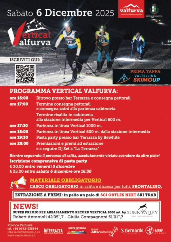 Immagine Evento Valfurva Vertical 2025 | Calendario Valtellinese