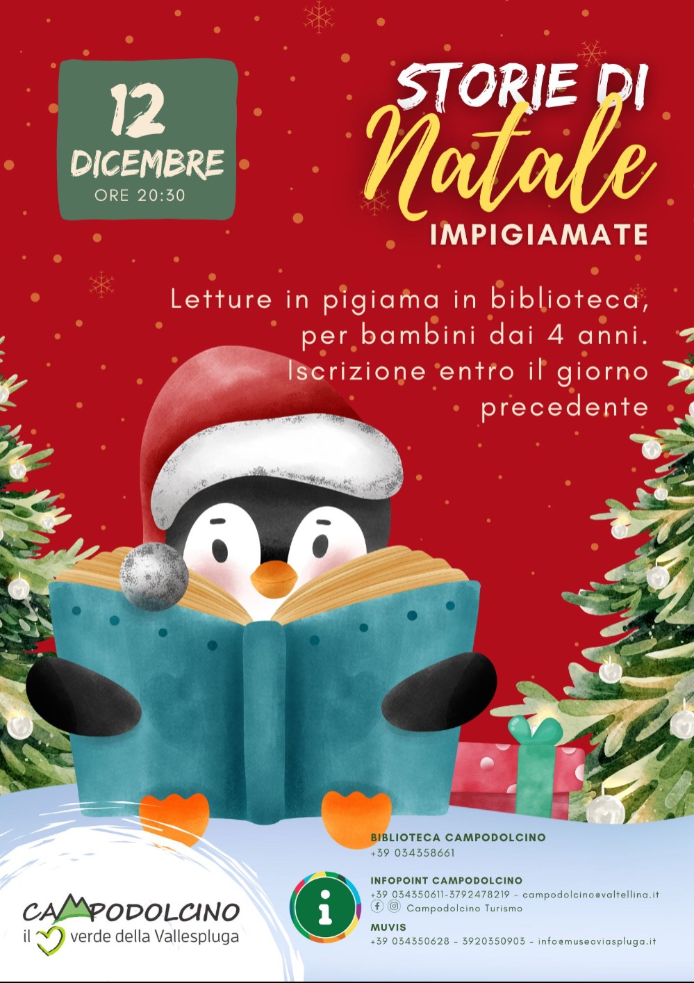 Immagine Evento Storie di Natale impigiamate | Calendario Valtellinese