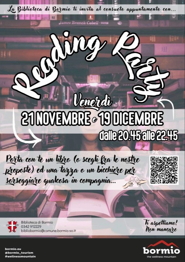 Immagine Evento Reading Party | Calendario Valtellinese