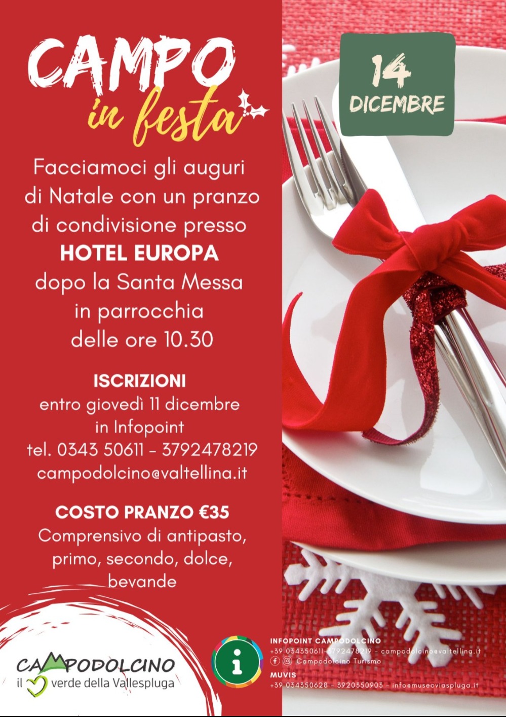 Immagine Evento Campo in festa | Calendario Valtellinese