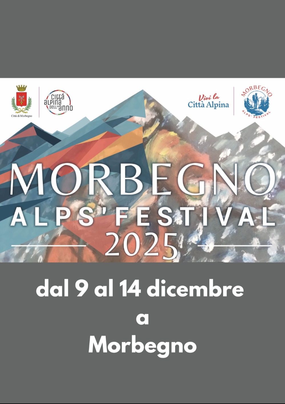 Immagine Evento Morbegno Alps' Festival 2025 | Calendario Valtellinese