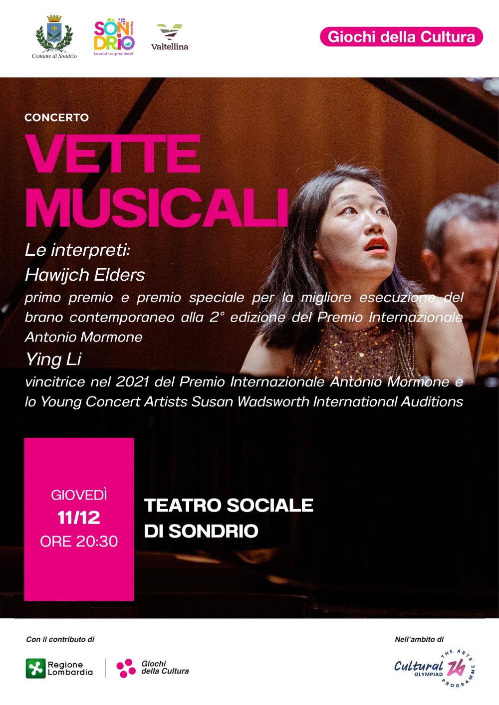 Immagine Evento Vette musicali | Calendario Valtellinese