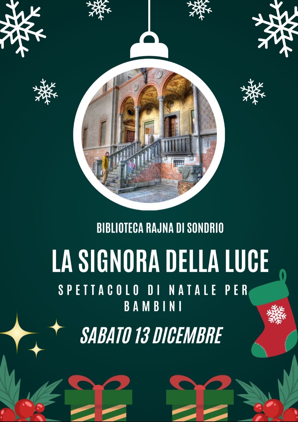 Immagine Evento La Signora della Luce | Calendario Valtellinese