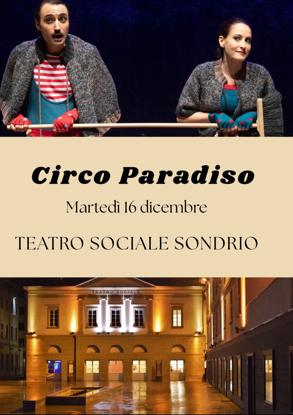 Immagine Evento Circo Paradiso | Calendario Valtellinese