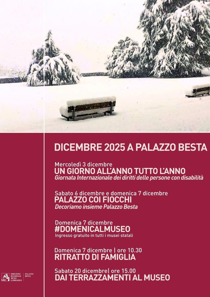Immagine Evento Dicembre a Palazzo Besta | Calendario Valtellinese