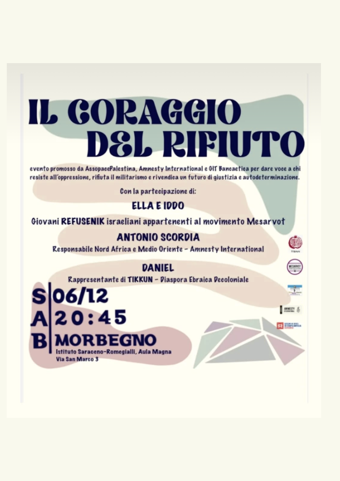 Immagine Evento Il coraggio del rifiuto | Calendario Valtellinese