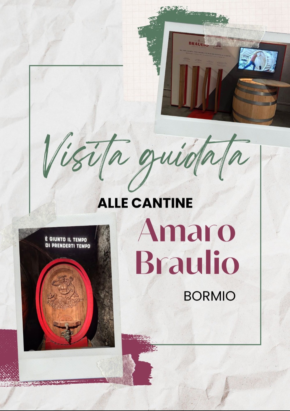 Immagine Evento Visita guidata alle Cantine dell'Amaro Braulio | Calendario Valtellinese