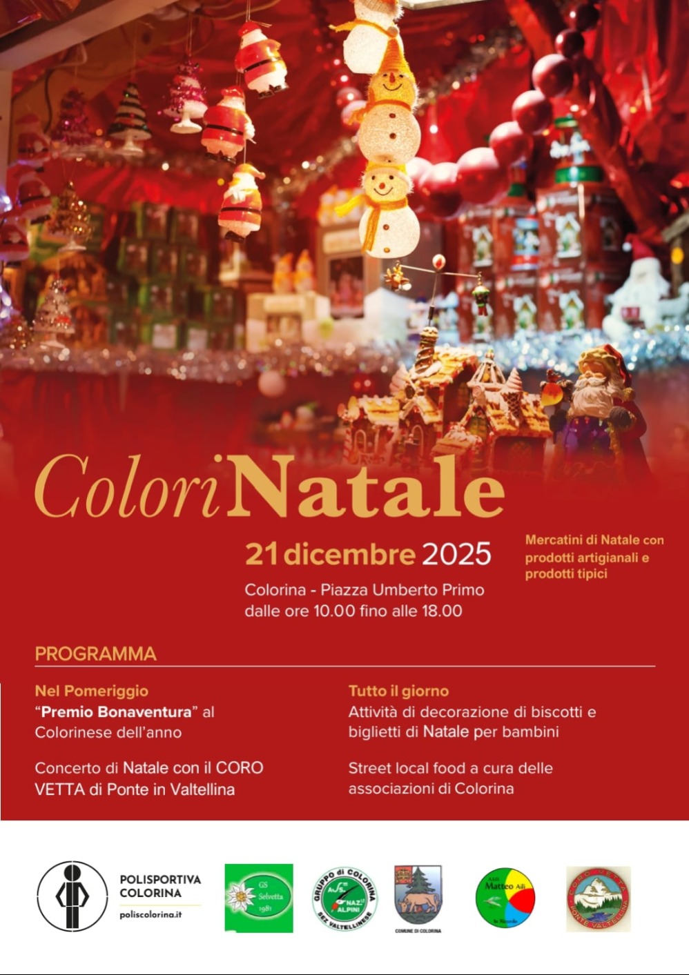 Immagine Evento ColoriNatale | Calendario Valtellinese