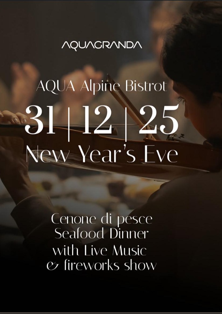 Immagine Evento Aqua Alpine Bistrot New Year's eve | Calendario Valtellinese