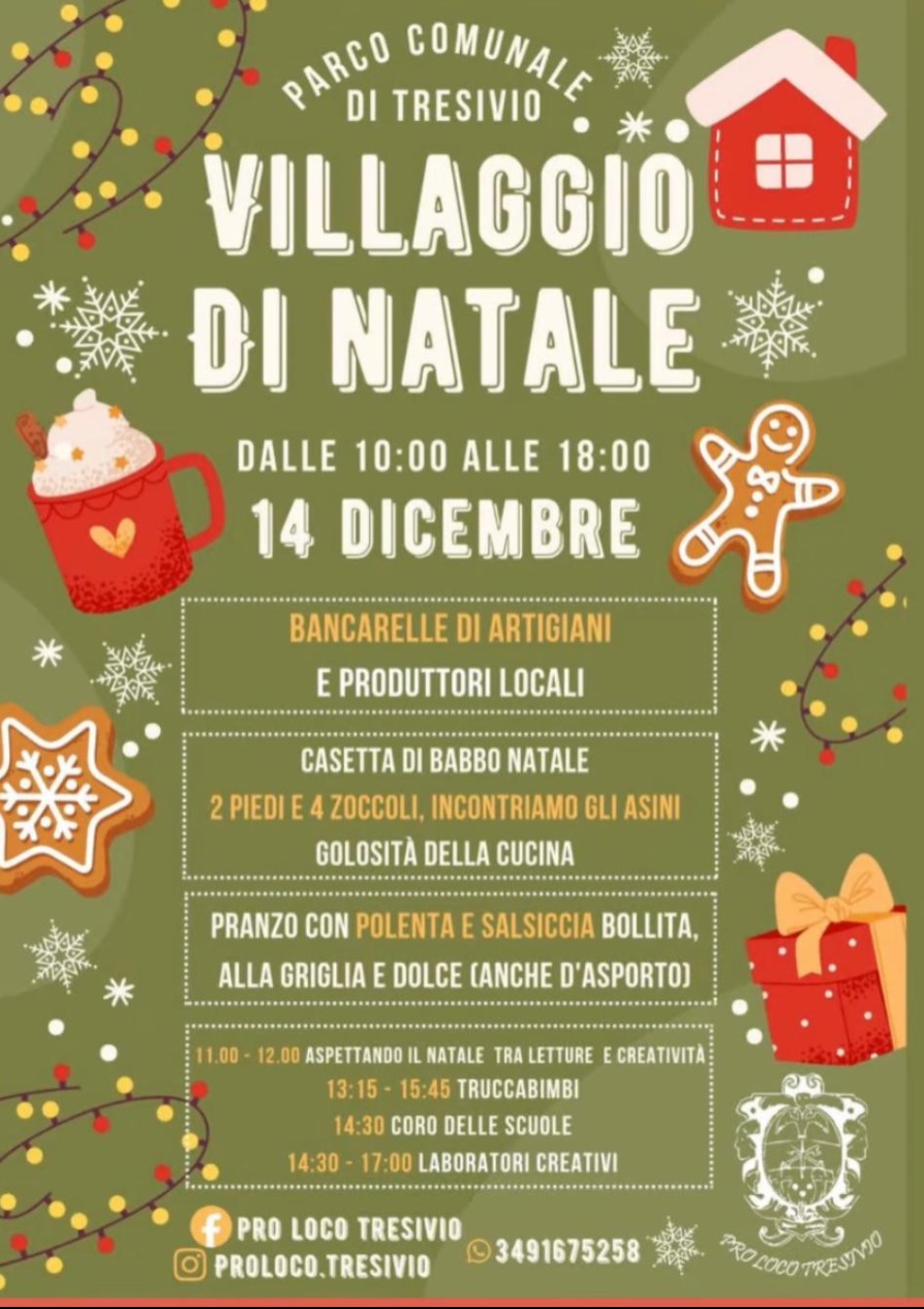 Immagine Evento Villaggio di Natale | Calendario Valtellinese