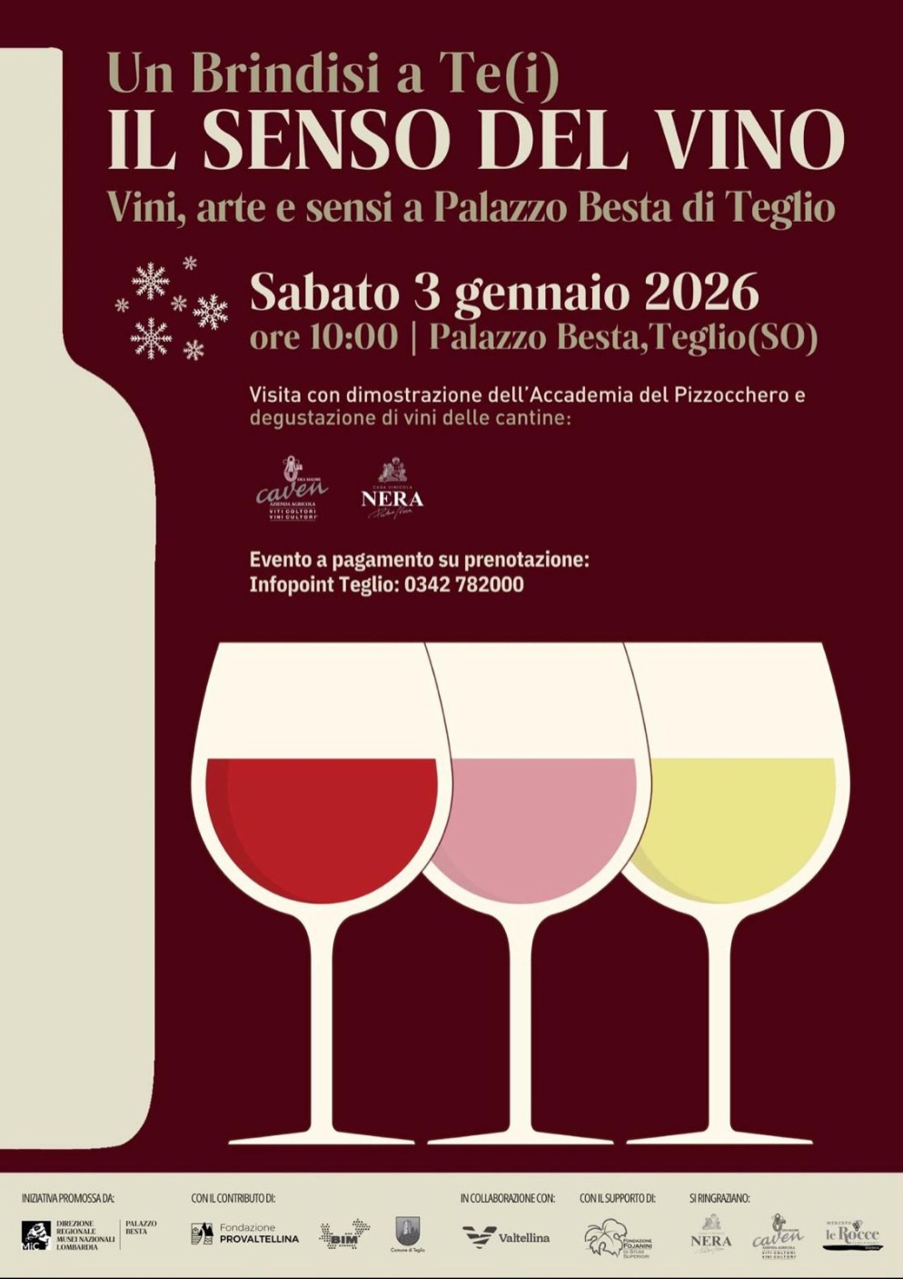 Immagine Evento Un brindisi a Te(i)  Il senso del vino | Calendario Valtellinese