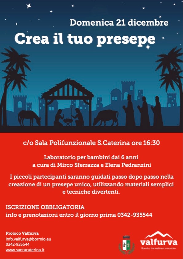 Immagine Evento Crea il tuo presepe | Calendario Valtellinese
