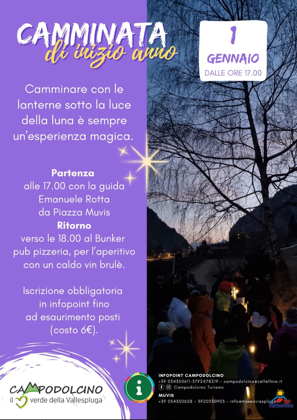 Immagine Evento Camminata di inizio anno | Calendario Valtellinese