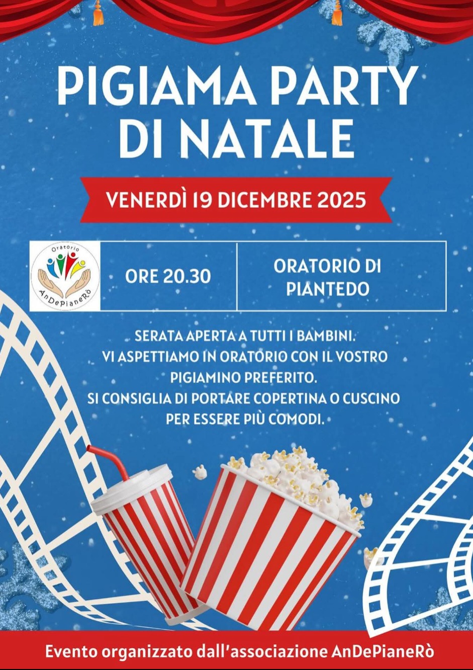 Immagine Evento Pigiama Party di Natale | Calendario Valtellinese