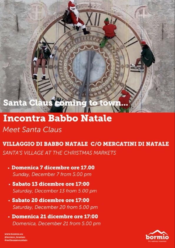 Immagine Evento Incontra Babbo Natale | Calendario Valtellinese