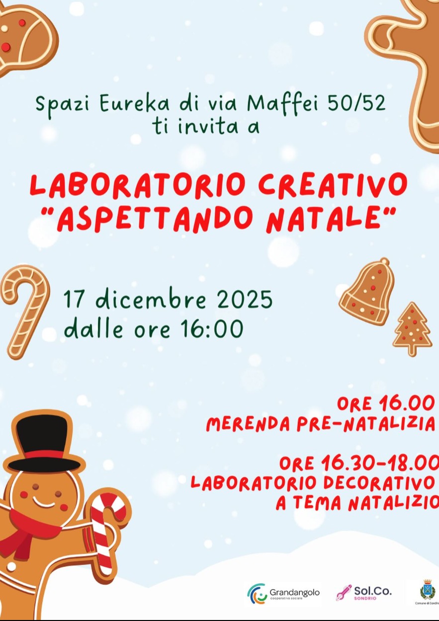 Immagine Evento Laboratorio creativo “Aspettando Natale” | Calendario Valtellinese