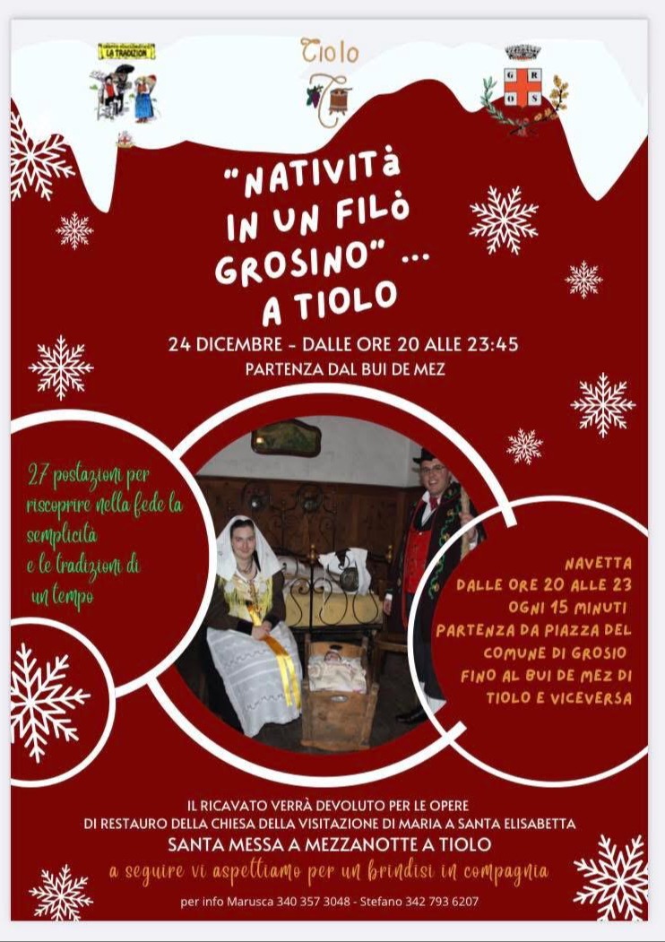 Immagine Evento Natività in un filò grosino | Calendario Valtellinese