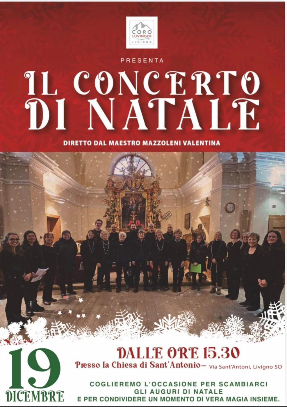 Immagine Evento Il concerto di Natale | Calendario Valtellinese