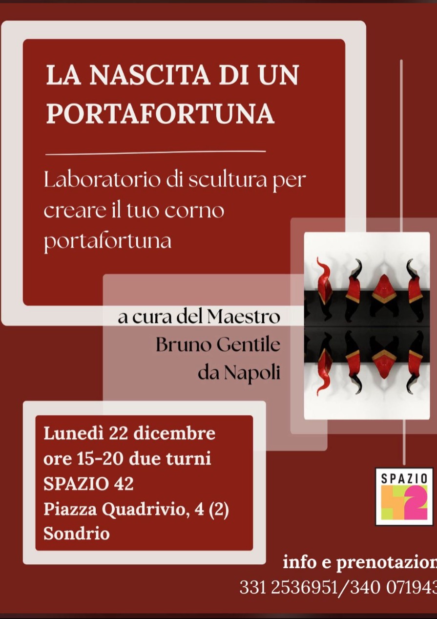 Immagine Evento La nascita di una portafortuna | Calendario Valtellinese