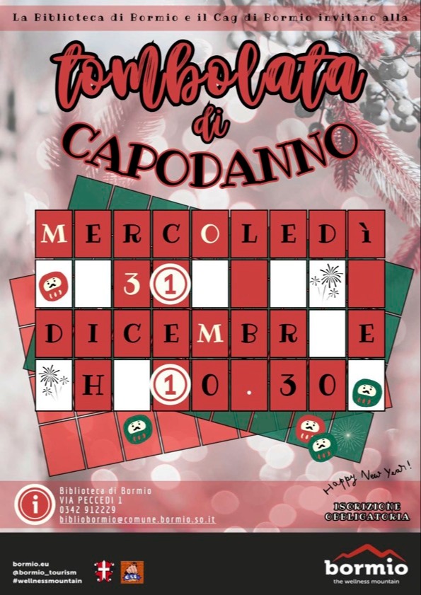 Immagine Evento Tombolata di Capodanno | Calendario Valtellinese