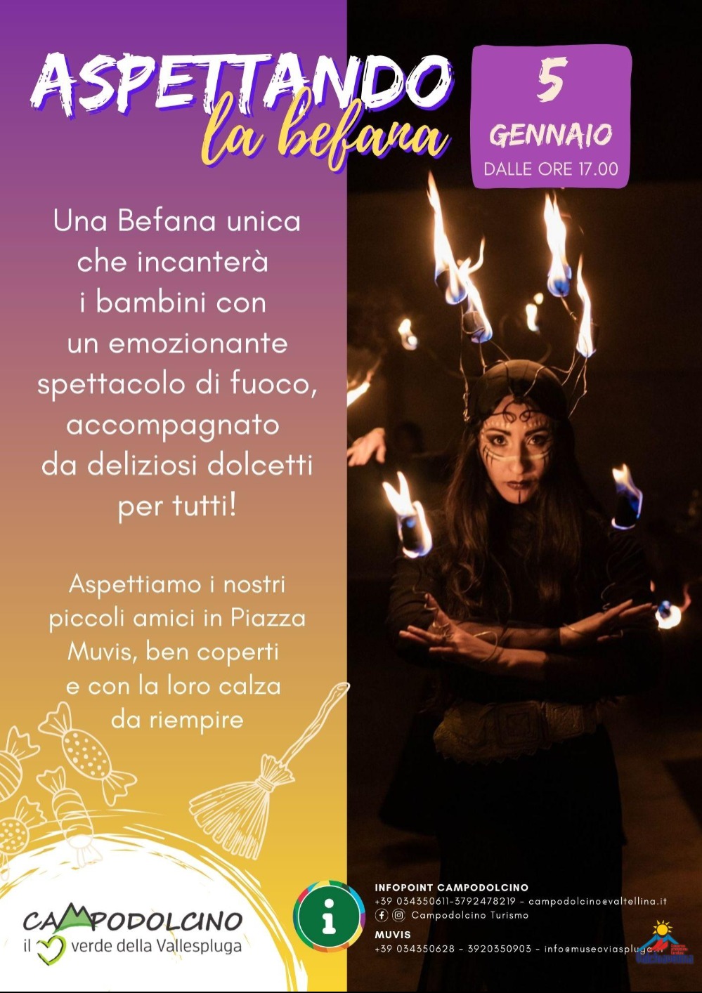 Immagine Evento Aspettando la Befana | Calendario Valtellinese