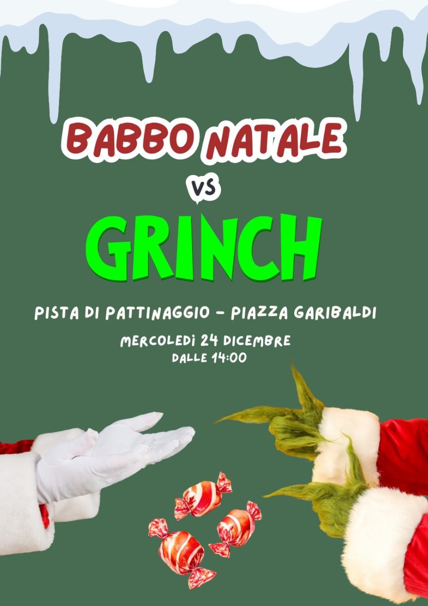 Immagine Evento Babbo Natale vs Grinch | Calendario Valtellinese