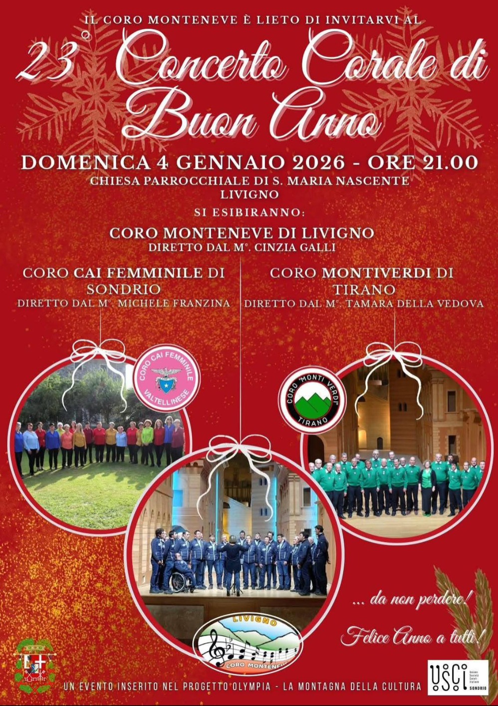 Immagine Evento 23° Concerto Corale di Buon Anno | Calendario Valtellinese