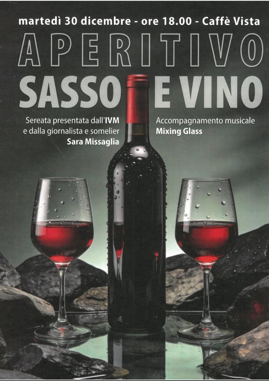 Immagine Evento Aperitivo Sasso e vino | Calendario Valtellinese