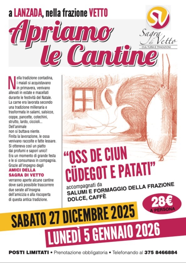 Immagine Evento Apriamo le Cantine | Calendario Valtellinese