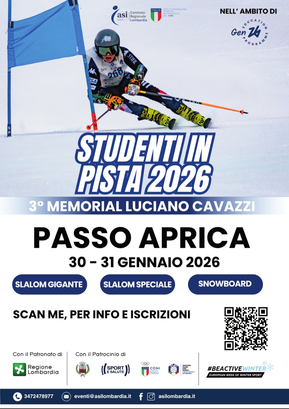Immagine Evento Studenti in pista | Calendario Valtellinese