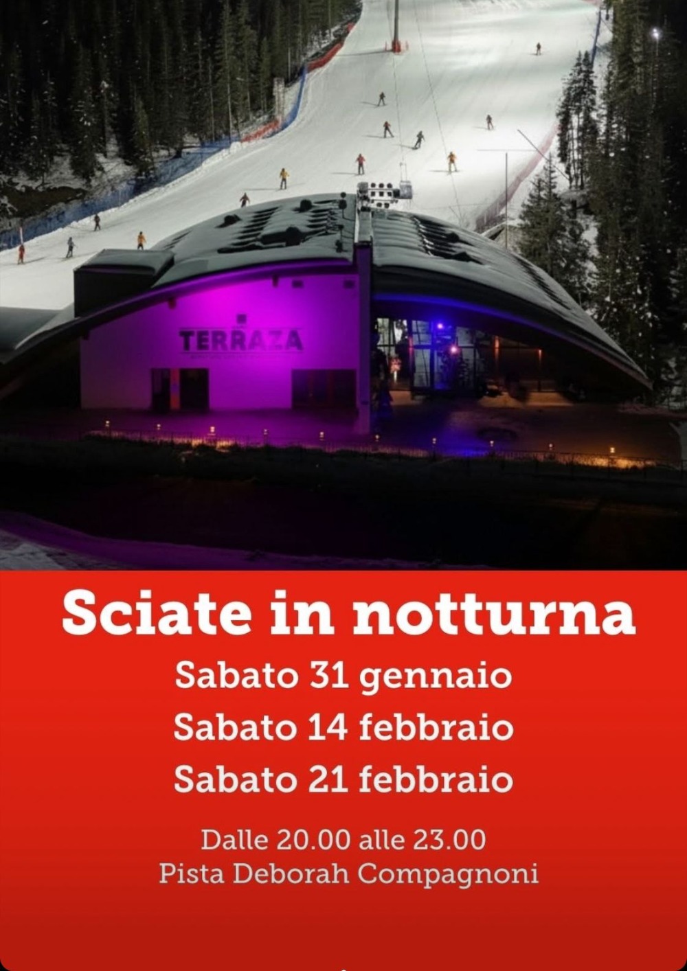 Immagine Evento Sciate in notturna a Santa Caterina Valfurva | Calendario Valtellinese