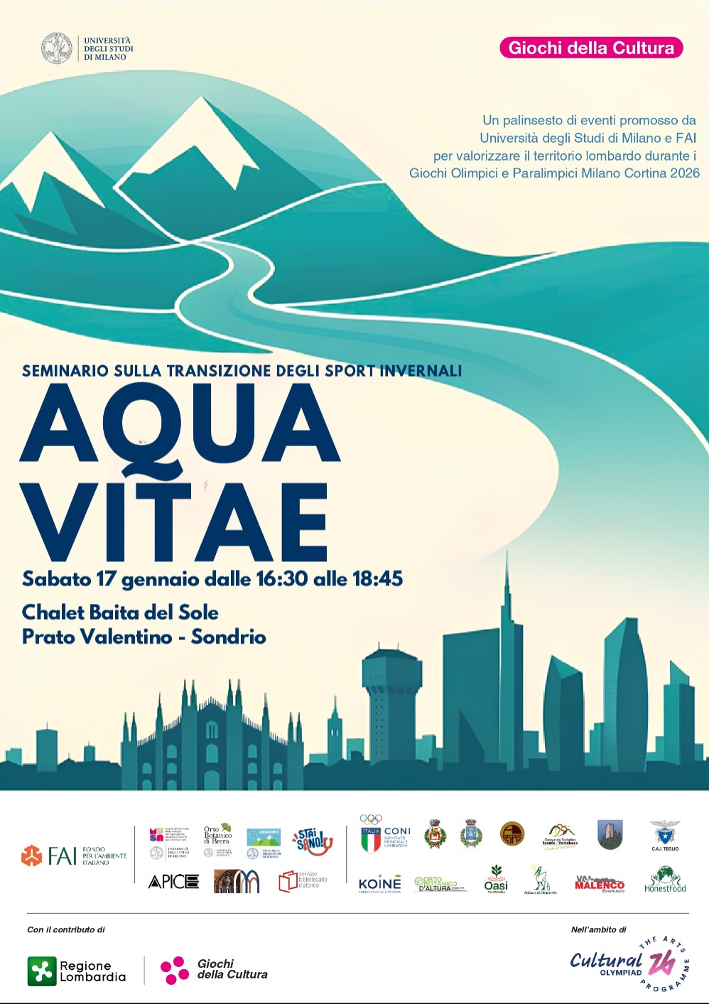 Immagine Evento Aqua Vitae | Calendario Valtellinese