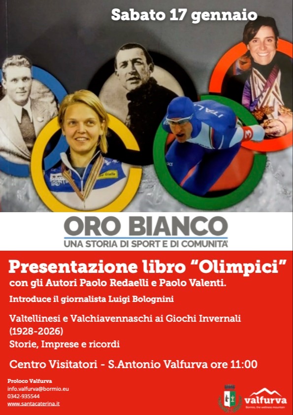 Immagine Evento Presentazione libro "Olimpici" | Calendario Valtellinese
