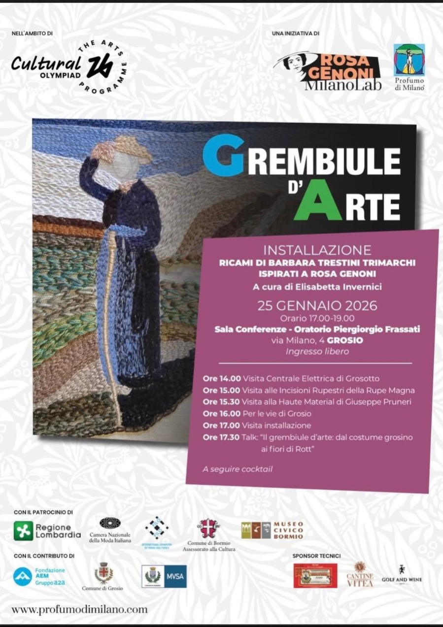 Immagine Evento Grembiule d'Arte | Calendario Valtellinese