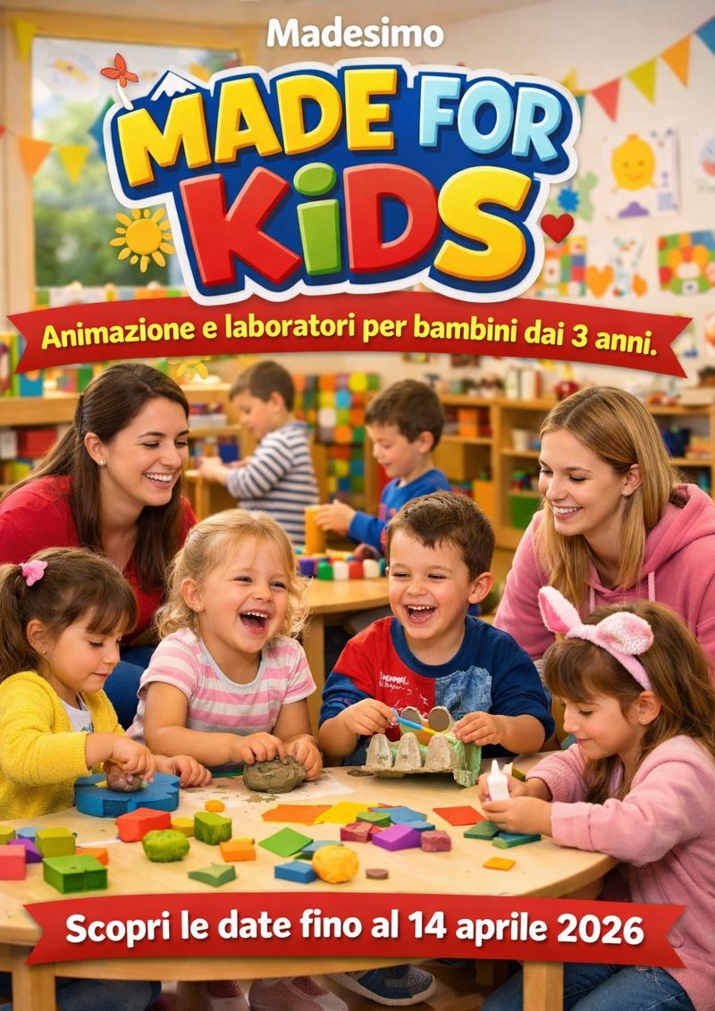 Immagine Evento Made for kids | Calendario Valtellinese