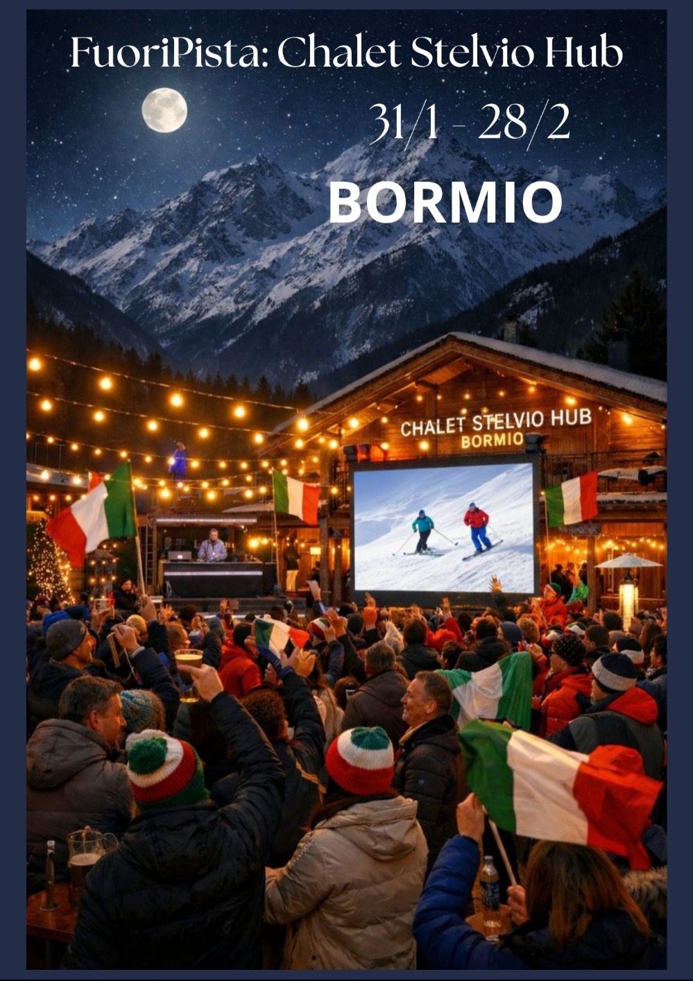 Immagine Evento FuoriPista: Chalet Stelvio Hub | Calendario Valtellinese