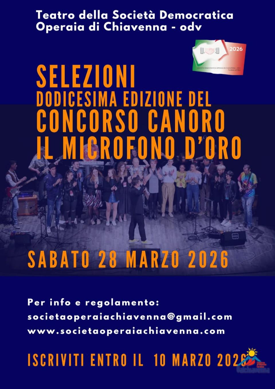 Immagine Evento Selezioni Il Microfono d'Oro | Calendario Valtellinese