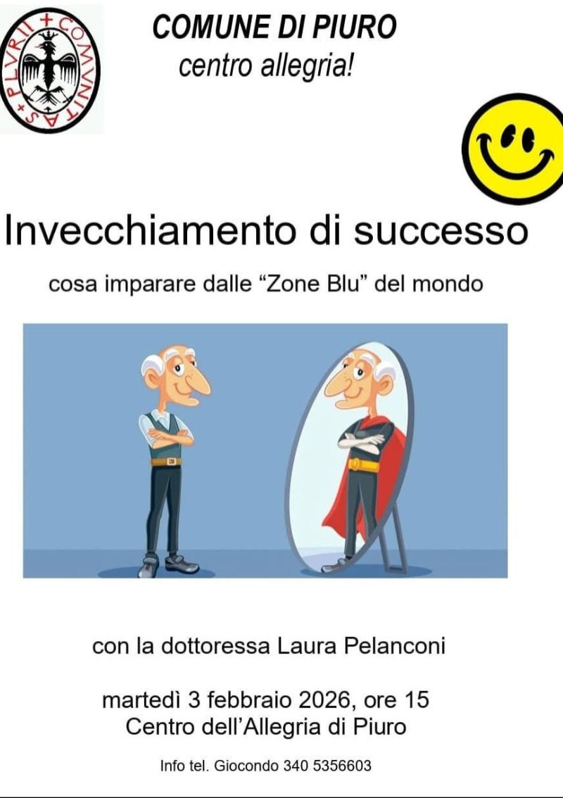 Immagine Evento Invecchiamento di successo | Calendario Valtellinese